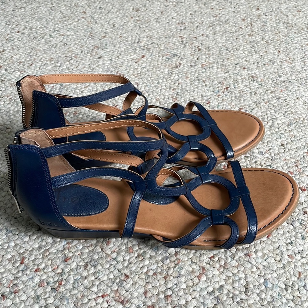 B.O.C. Women’s Sandals, Navy, size 8M